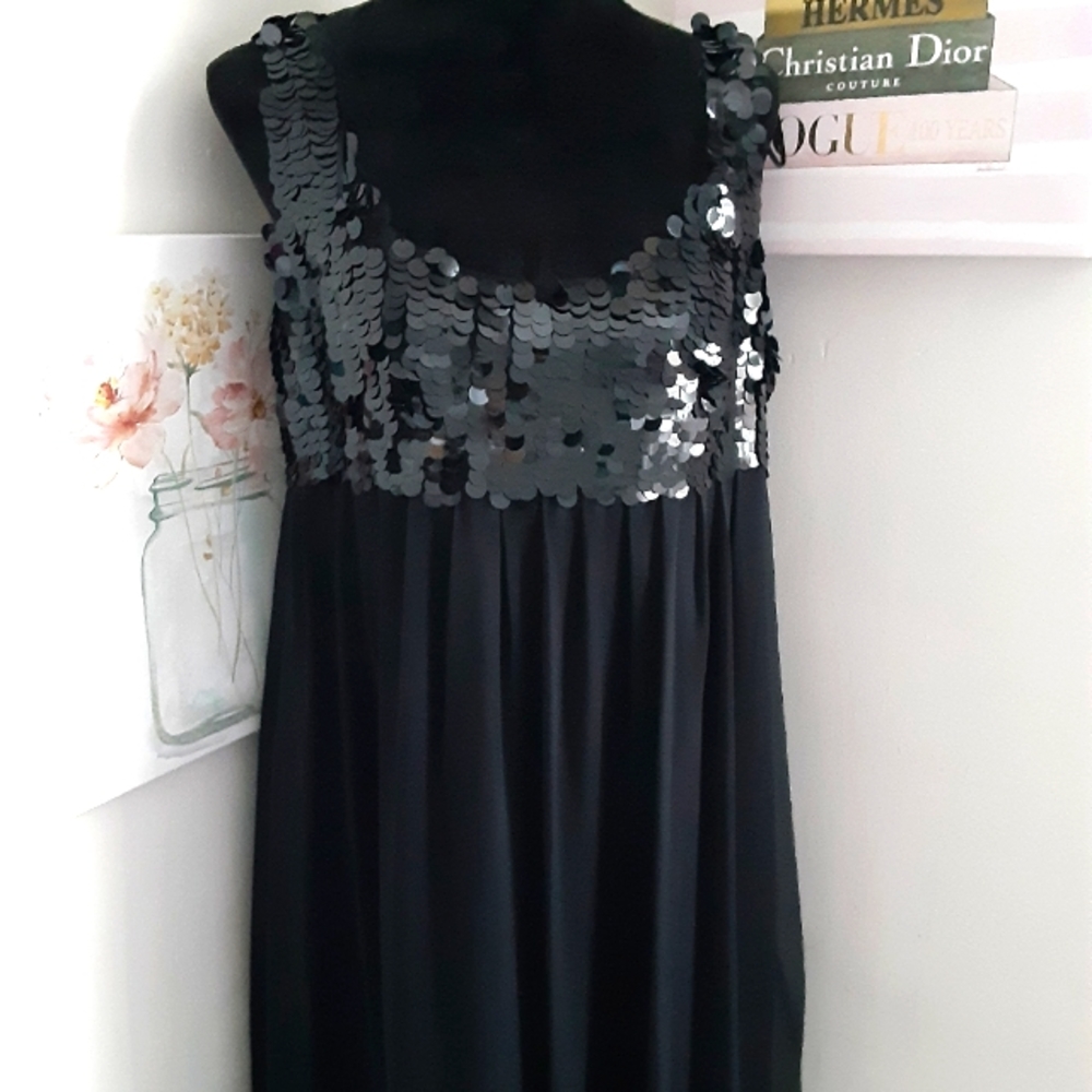 Short Sequins Dress